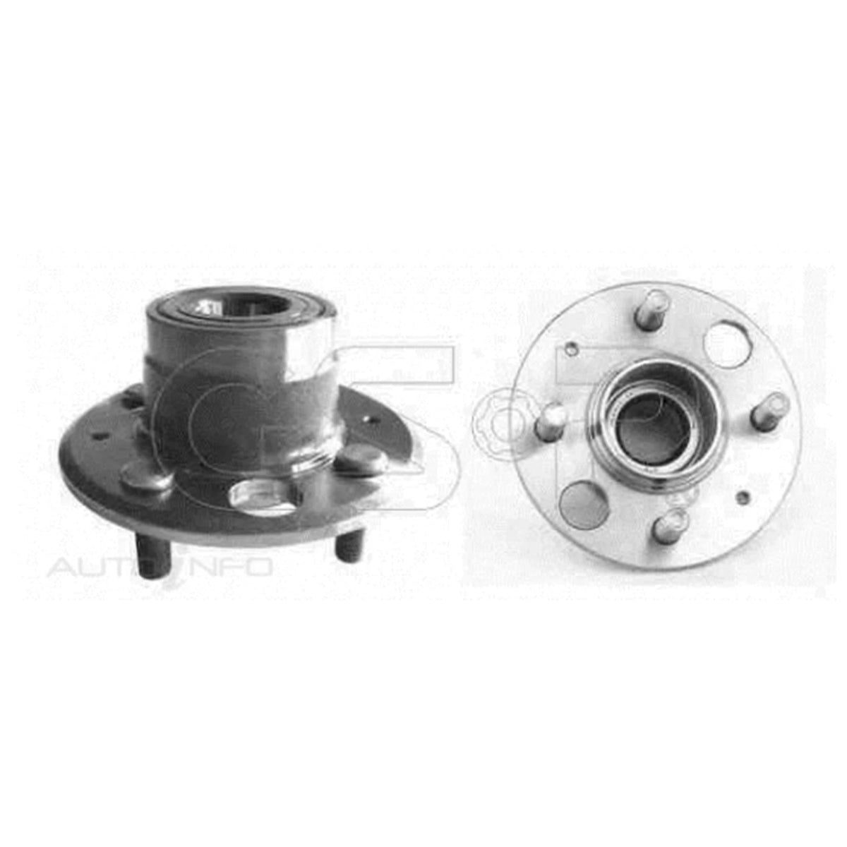 Rear Wheel Bearing Hub Assembly for Honda Integra DA9 DC 1.8L (1989 - 2001)