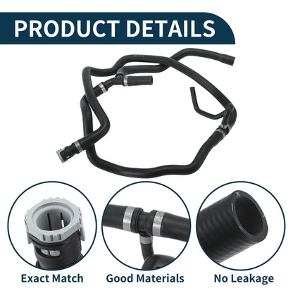 Radiator Hose for Ford Focus 2007-2014 Rubber Water Pipe