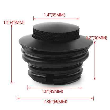Vented Fuel Tank Cover Gas Cap for Harley Davidson