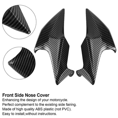Carbon Fiber Front Side Nose Cover for Kawasaki Z900 (2020-2021)