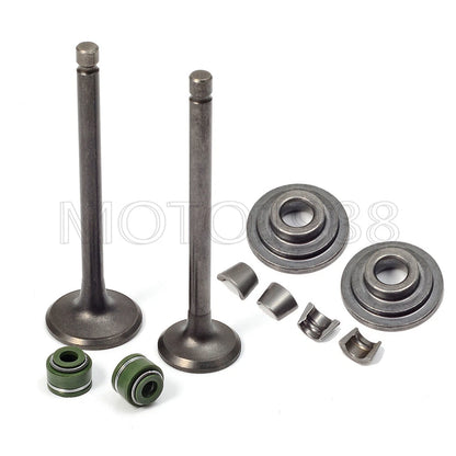 Intake Exhaust Valves with Seals Spring for Honda XR75/80/100/80R (1975–1999)