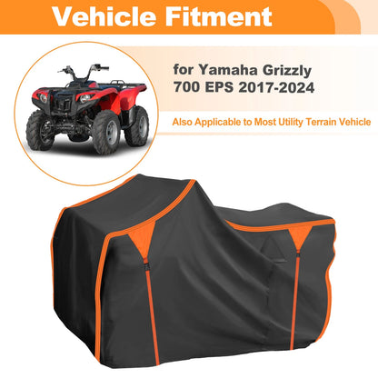 Waterproof Oxford ATV Cover / ATV Cover for Yamaha Grizzly 700 EPS