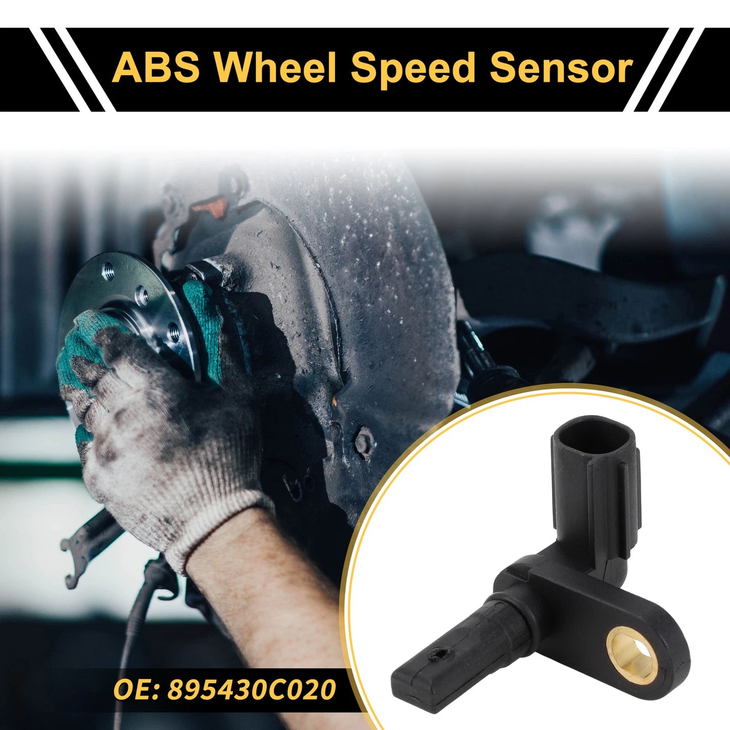 ABS Wheel Speed Sensor for Toyota Tundra (2007-2017) 1 Pc Front Left