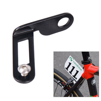 ZTTO Bicycle License Plate Holder for Fixed Gear Bikes - Rear Rack