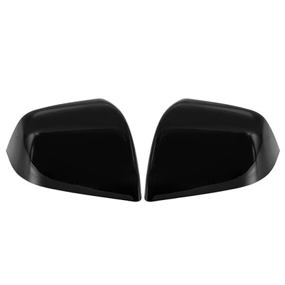 Gloss Black Rear View Side Mirror Covers for Tesla Model Y (2017-2023)