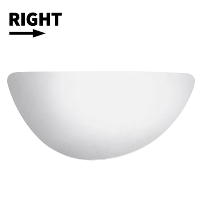 White Right Lower Side Mirror Glass for Ford Transit MK6 MK7 (2000-2013)