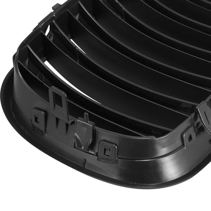 Front Grille Matte Black Kidney Grille for BMW X5 X6 E70 E71 (2007-2013)