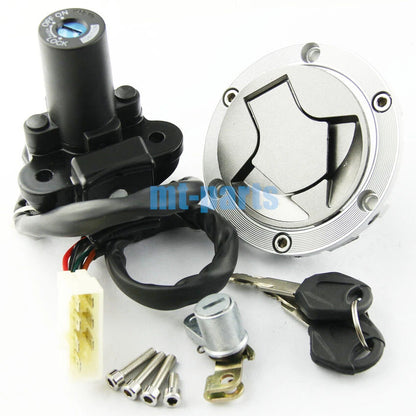 Ignition Key Switch & Fuel Tank Cap Set for Kawasaki NINJA 250SL (2015-2016)