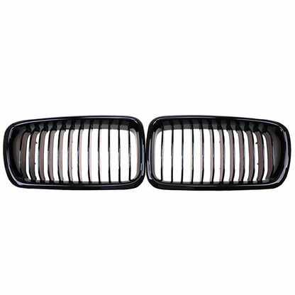 Gloss Black Front Grille for BMW E38 7 Series 740i 740iL 750iL (1999-2001)