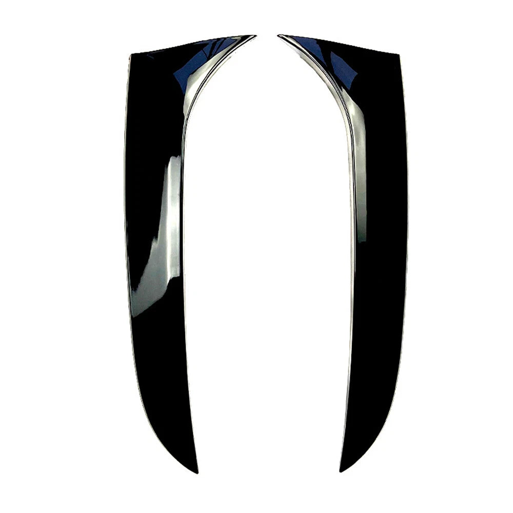 2 x Rear Window Side Spoiler Covers for VW Passat B6 (2005-2010)