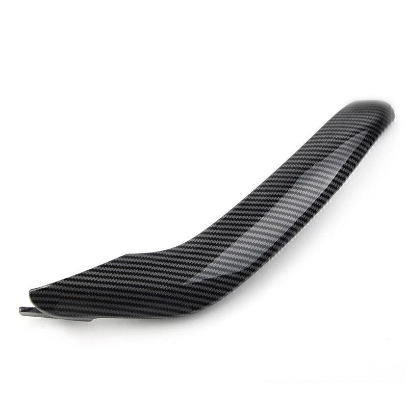 Carbon Fiber Look Left Inner Door Pull Handle Cover for BMW F25 F26 (10-17)