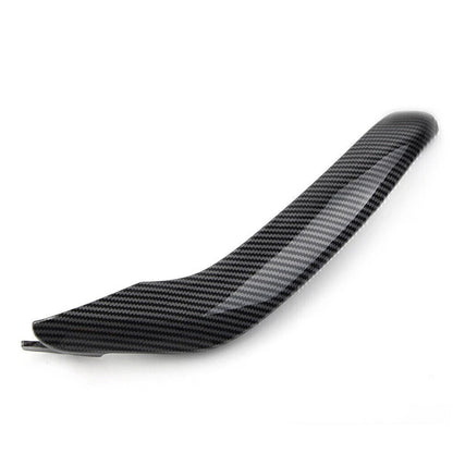 Carbon Fiber Look Left Inner Door Pull Handle Cover for BMW F25 F26 (10-17)