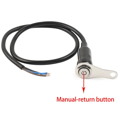 LED Motor Switch ON/OFF Push Button for Headlight Fog Light 12V