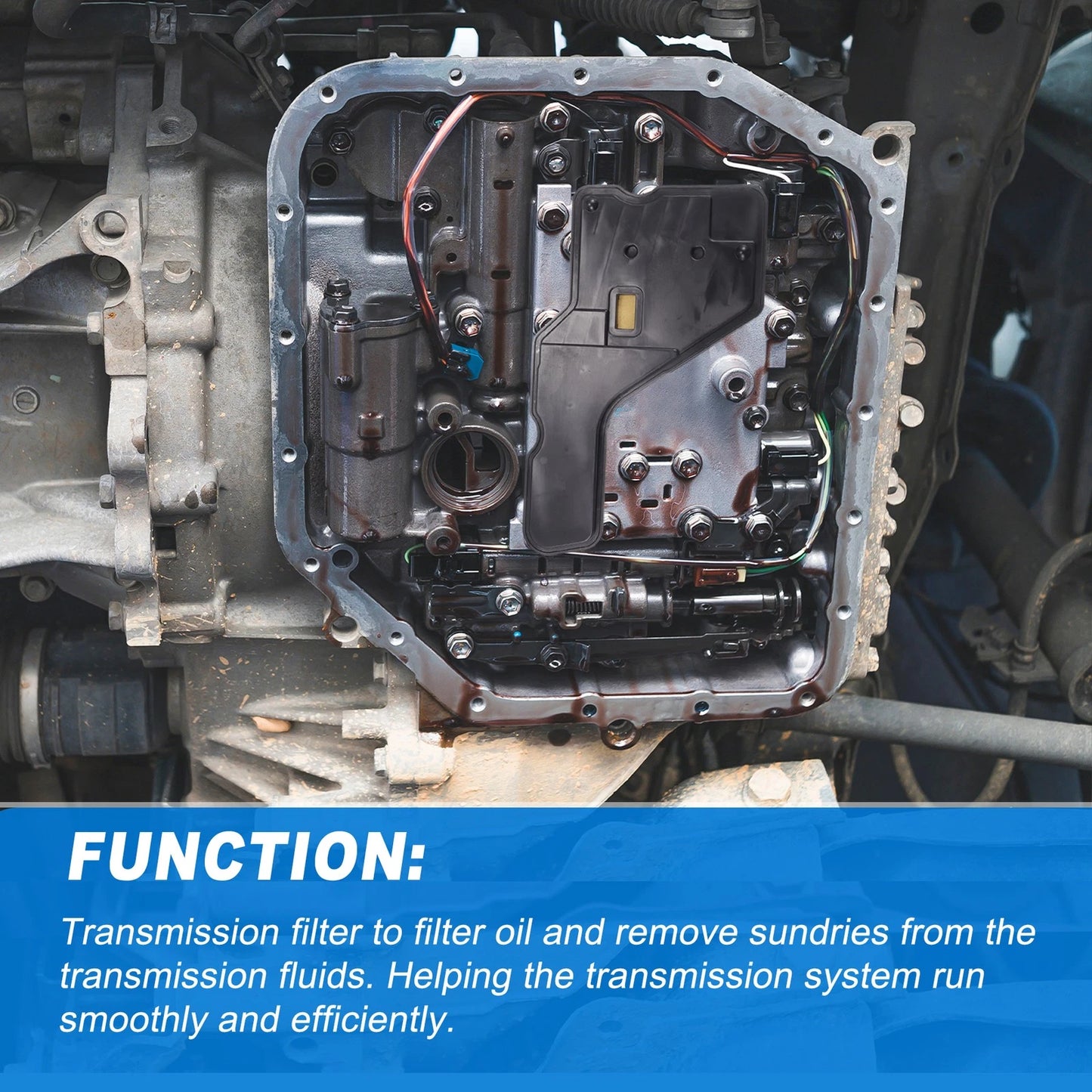 Transmission Filter Oil Pan Gasket Kit for Chevrolet Malibu