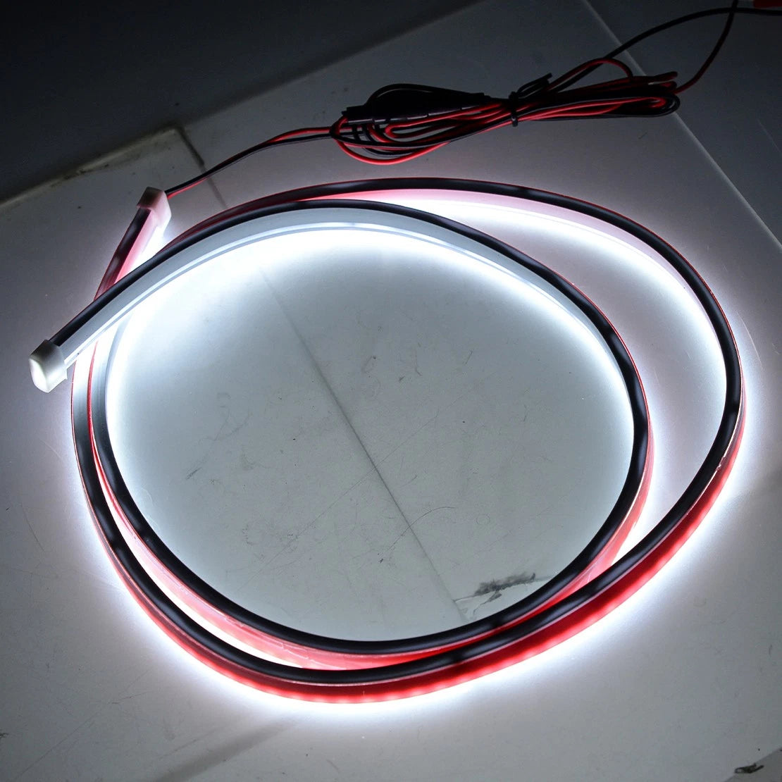 120cm LED DRL Hood Daytime Running Light Strip for Car (Waterproof)