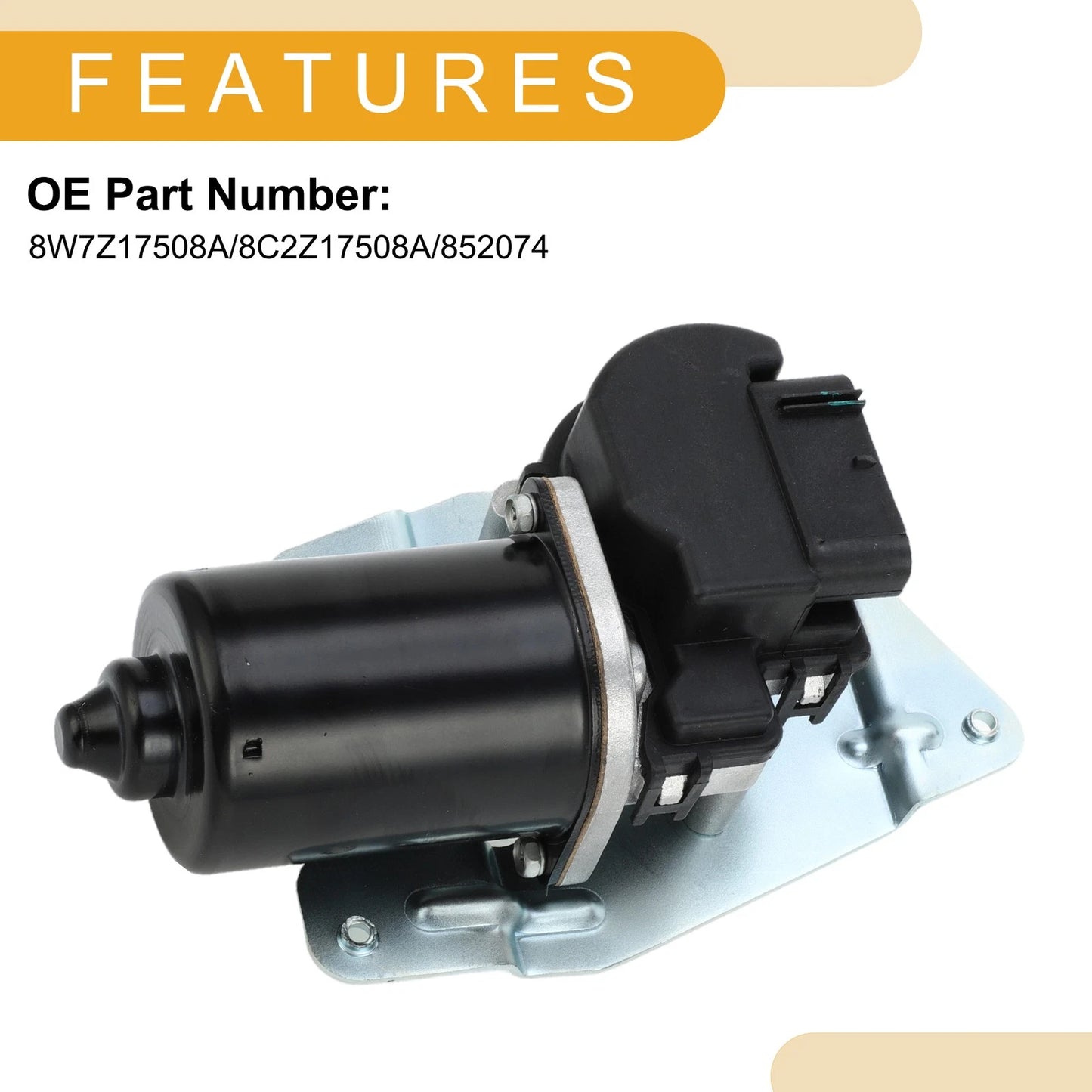 Windshield Wiper Motor for Ford Crown Victoria 2007-2011 (2 x Motors)