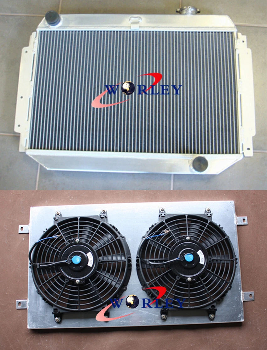 56MM Aluminum Radiator for Holden HQ HK HX HZ Kingswood V8 (1971-1980)