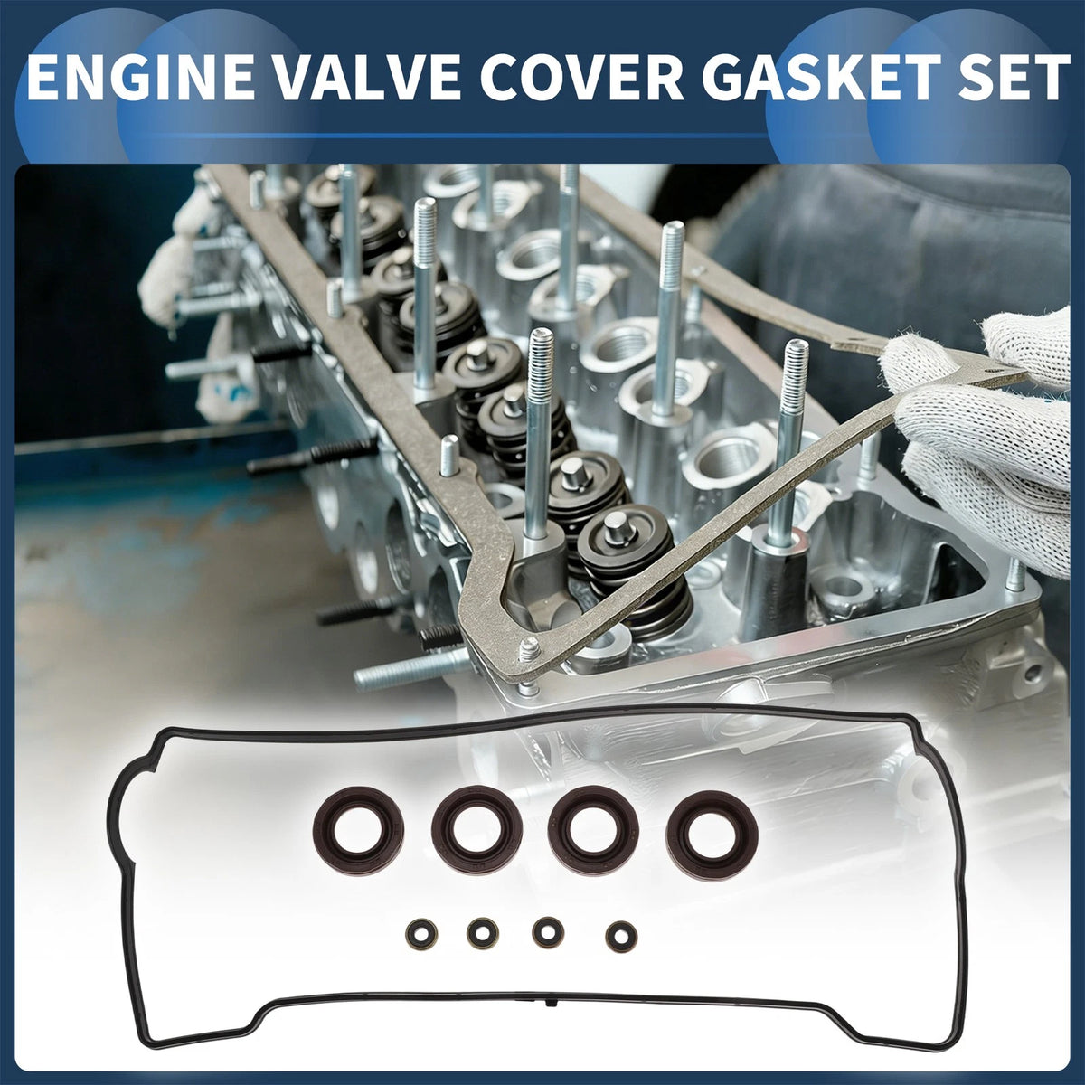 Valve Cover Gasket Set for Toyota Corolla (1993-1997)