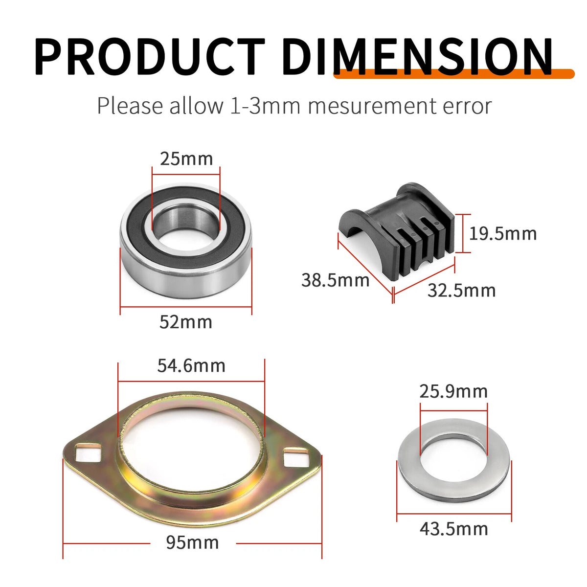 Steering Bushings for Polaris Magnum Trail Boss ATV (1985–2002)
