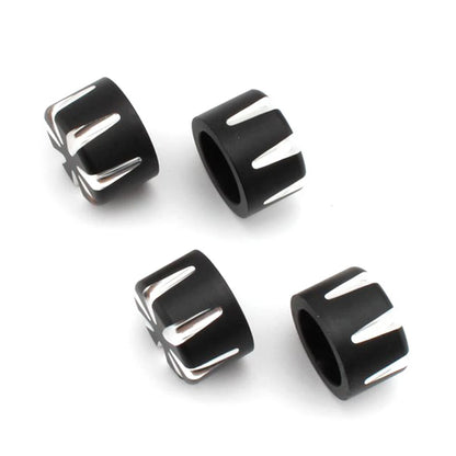 4 Pcs Aluminum Head Bolt Cover Caps for T120 Thruxton Scrambler (2016-2023)