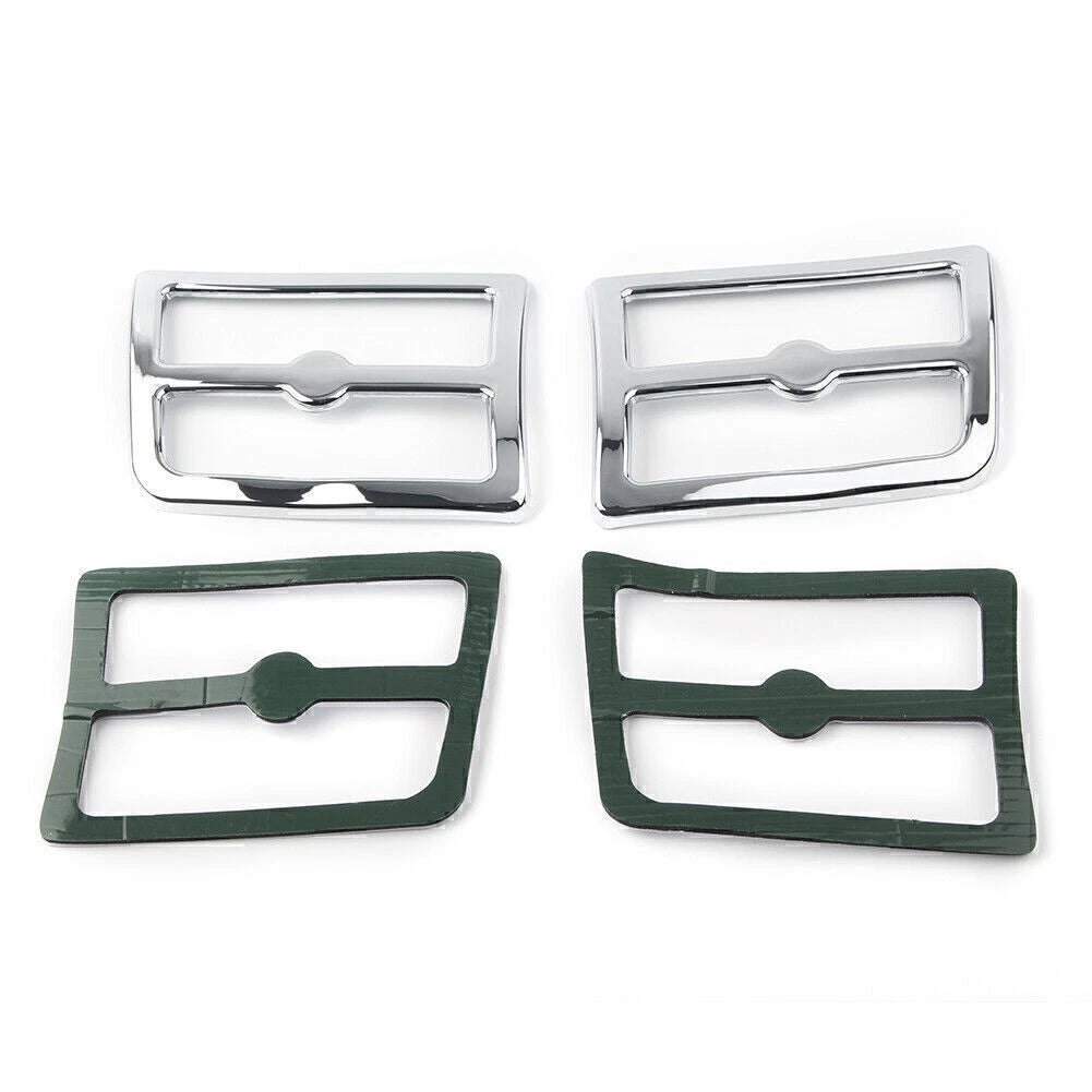 ABS Chrome Rear Speaker Armrest Trim for Honda Goldwing GL1800 (2001-2005)