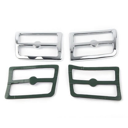 ABS Chrome Rear Speaker Armrest Trim for Honda Goldwing GL1800 (2001-2005)