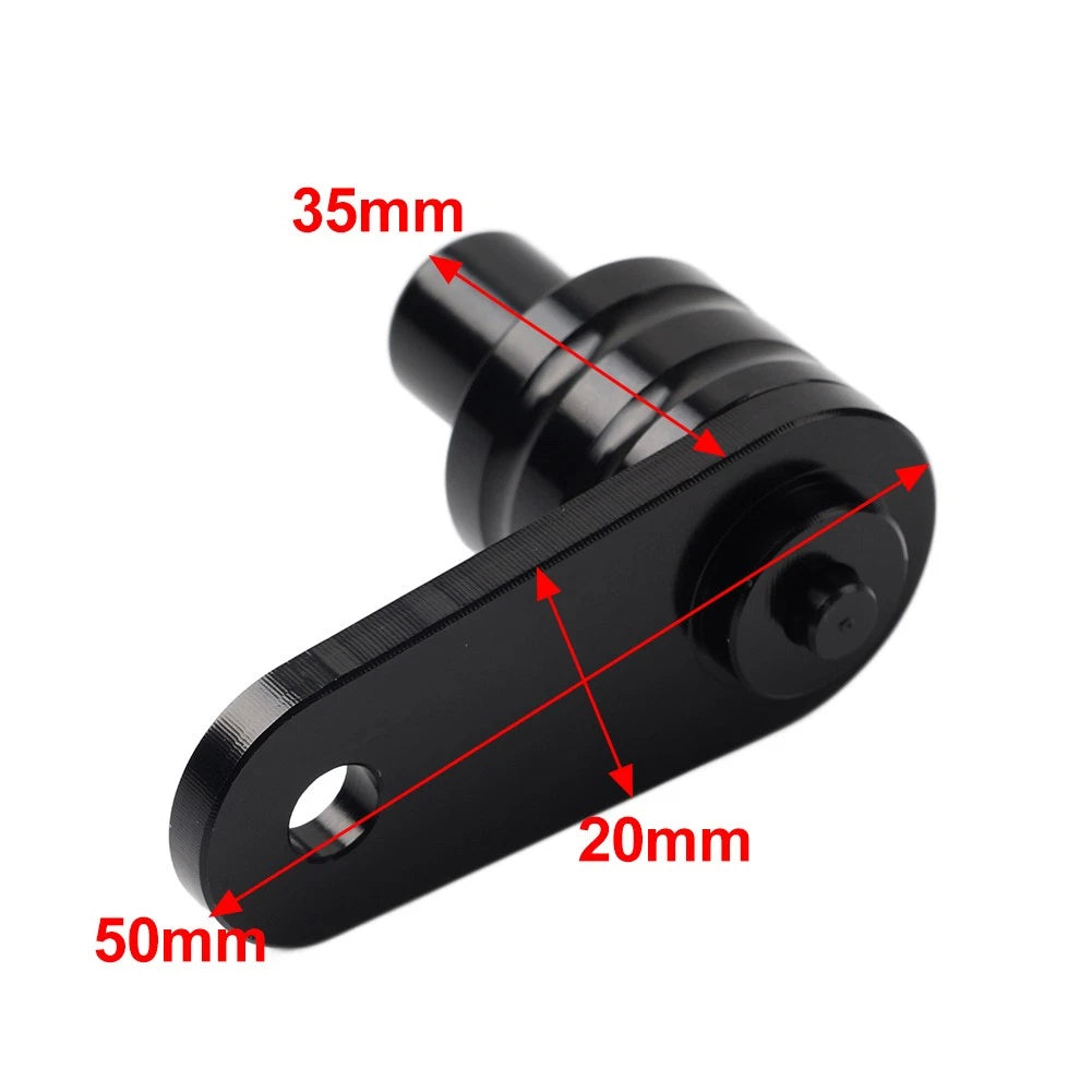 Motor Parking Brake Lever Switch Lock for Yamaha NMAX 125, XMAX 300, 400 Black