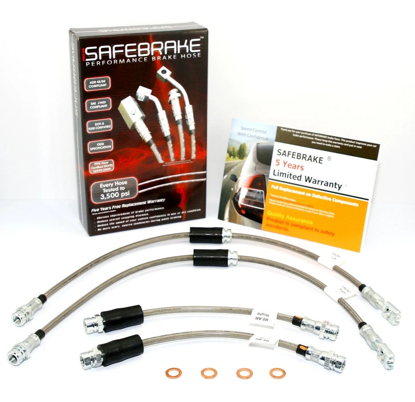 Brake Line Kit for Volkswagen Golf MK7 2.0R 4-Motion (2013-2019)