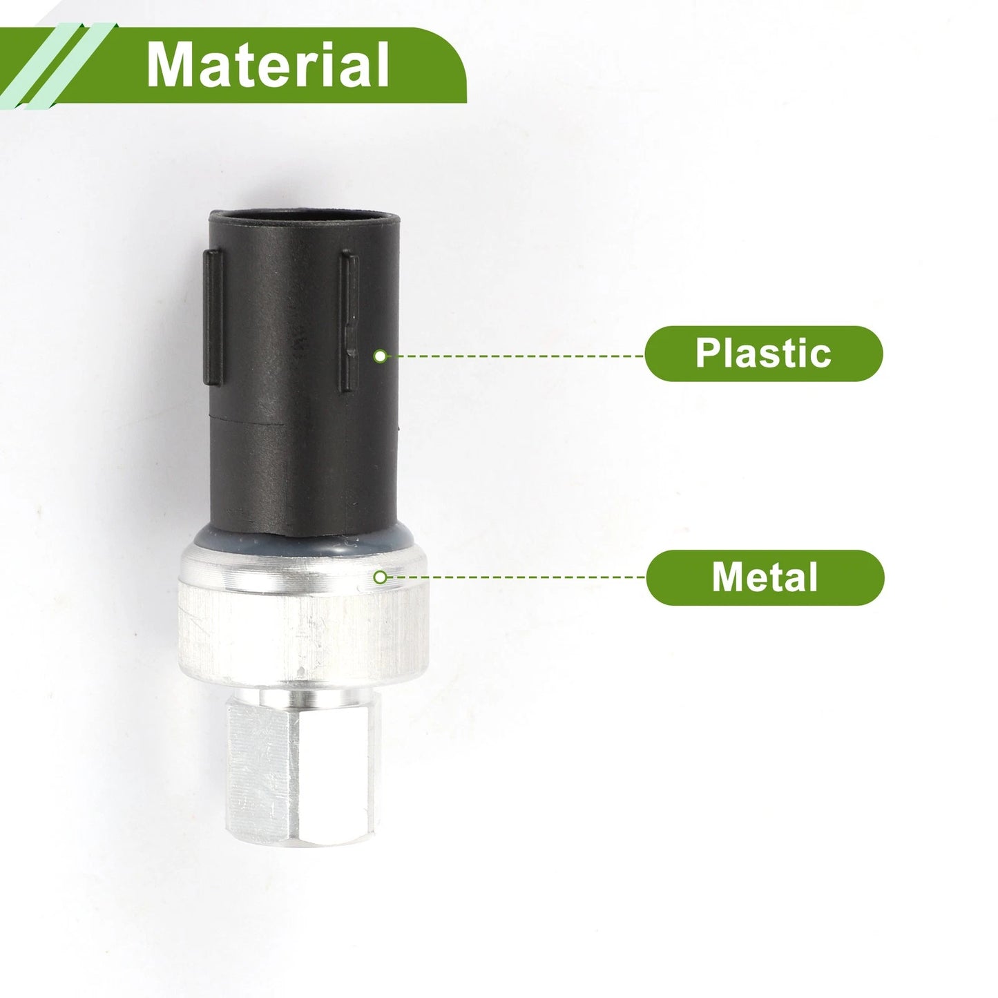 A/C Pressure Switch Sensor for Ford Focus 2.0L (2008-2018) - Plastic Metal 1 x
