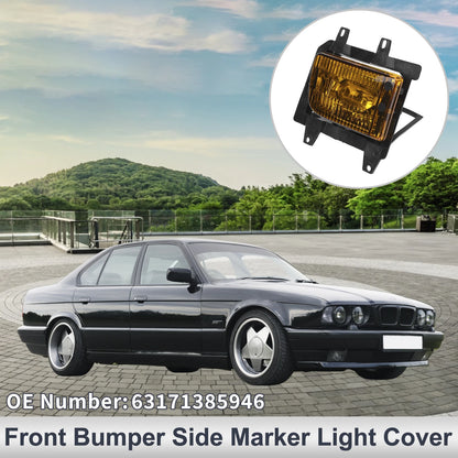 1 Pc Right Front Bumper Side Marker Light Cover for BMW E30 (1982-1994)