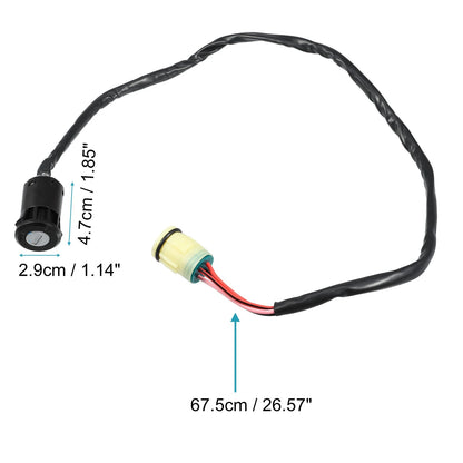 Motorcycle Ignition Key Switch for Honda Foreman 400 TRX400FW 4x4 (2004)