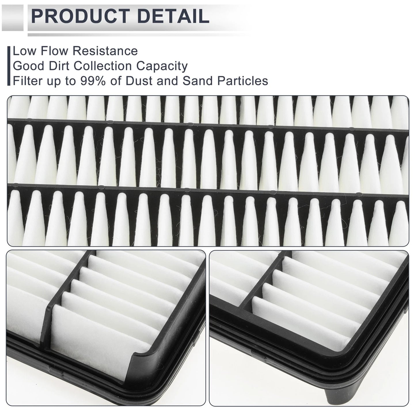 Engine Air Filter No.1780138030 for Toyota Land Cruiser (2008-2021)