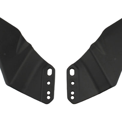 Winglet Aerodynamic Spoiler Kit Matte Black for Ducati, Honda, Suzuki, Yamaha
