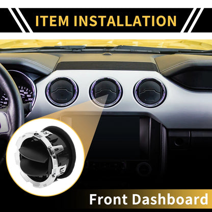 AC Heater Air Vent for Ford F-250 F-350 F-450 2011-2016 2 x Chrome Outlet