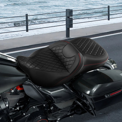 Seat Front Rear Driver Passenger Fit For Harley Electra Glide (2009-2023)