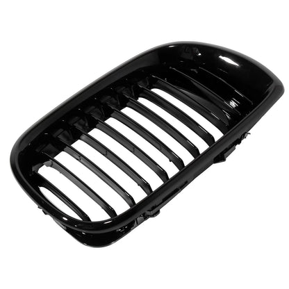 Gloss Black Front Kidney Grille for BMW E46 3 Series (2002-2004)
