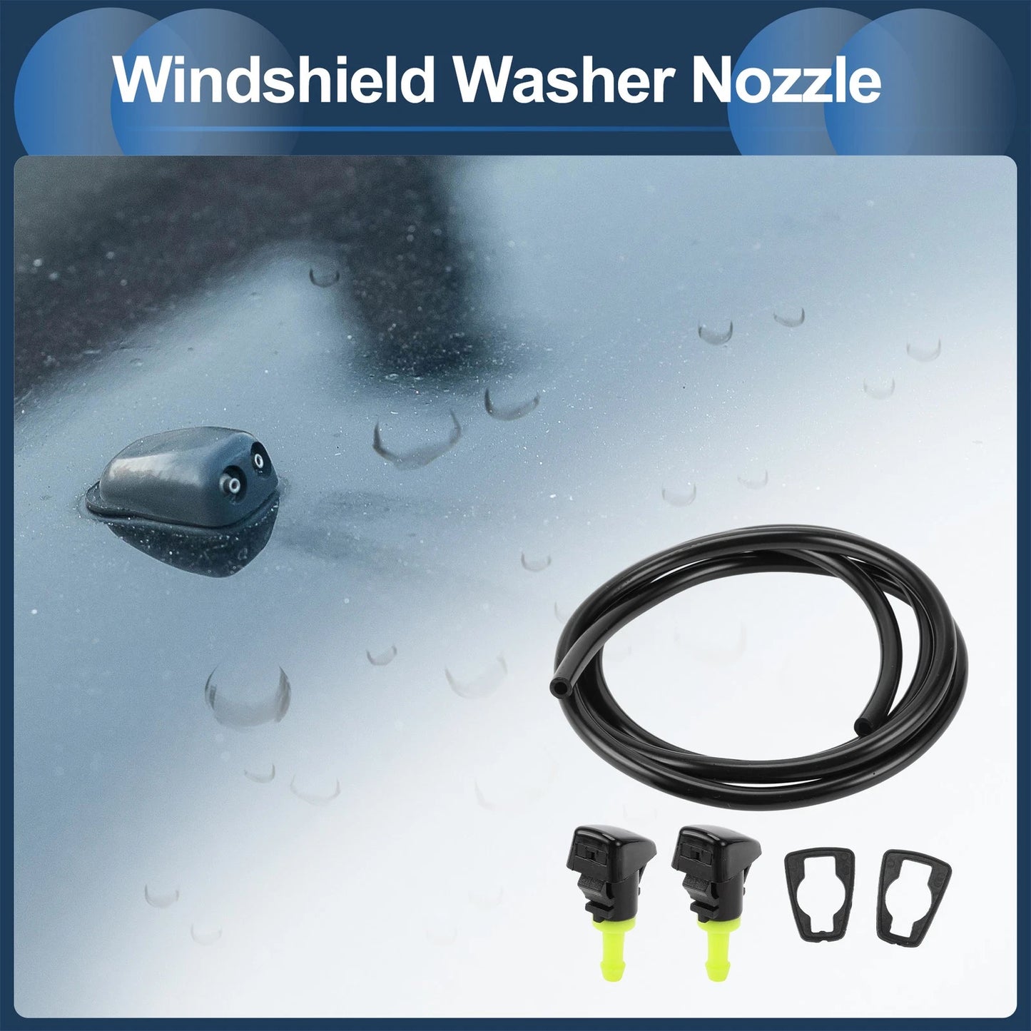 Washer Nozzle with Fluid Hose for Dodge Grand Caravan (2008-2020)