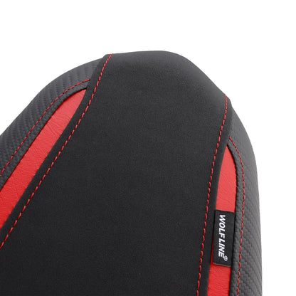 Rear Passenger Cushion Red for Triumph Street Triple 765 (2019-2024)