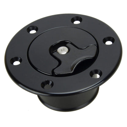 Black 35.5mm Fuel Cell Surge Tank Gas Cap for Car
