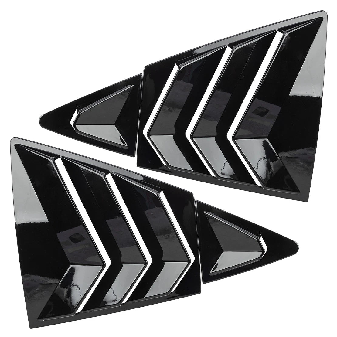 2 x Side Window Louver Slats for Toyota Corolla Sedan (2020-2023)