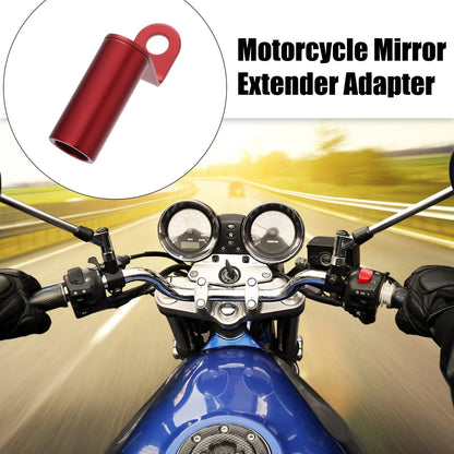 Rearview Mirror Handlebar Extender Holder 10mm for Motorcycle