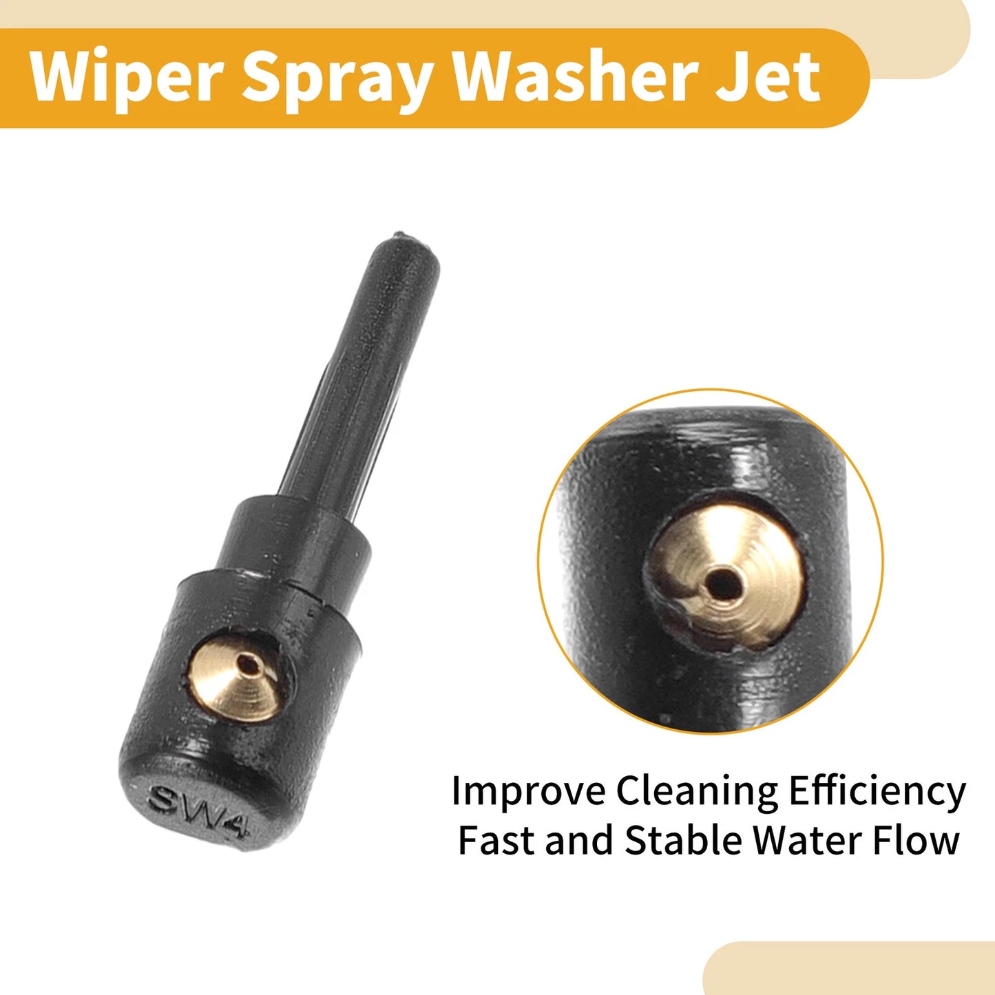 Windshield Washer Nozzle Kit for Ford Tourneo Connect (2002-2013)