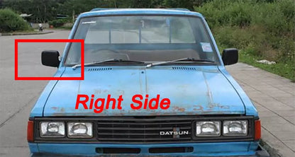 Black Side View Mirror for Datsun Nissan 720 (1980-1986)
