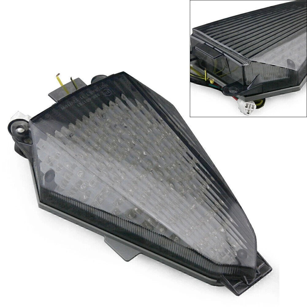 Smoke Rear Tail Light Brake Turn Signals for Yamaha YZF R6 (2008-2010)