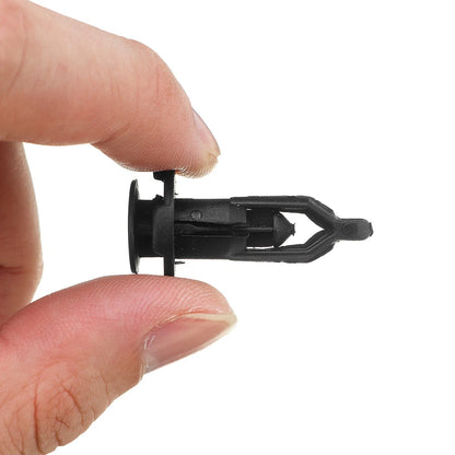 50pc Black Bumper Rivet Retainer Clips for Toyota RAV4