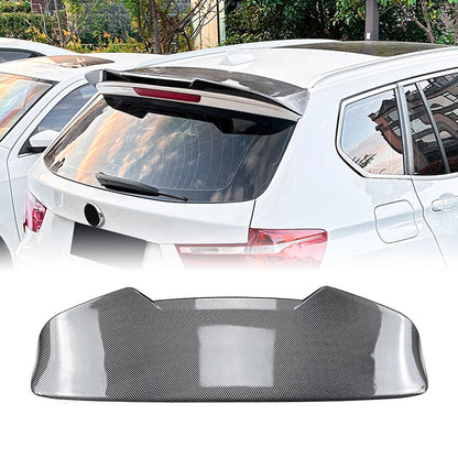 Carbon Look Rear Spoiler Lip for BMW X3 F25 (2011-2017)