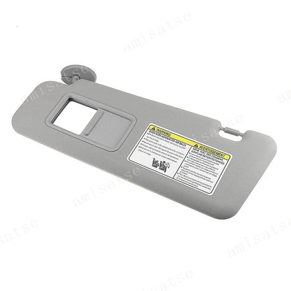 Left Driver Side Sun Visor with Vanity Light for Toyota Highlander (2008-2013)