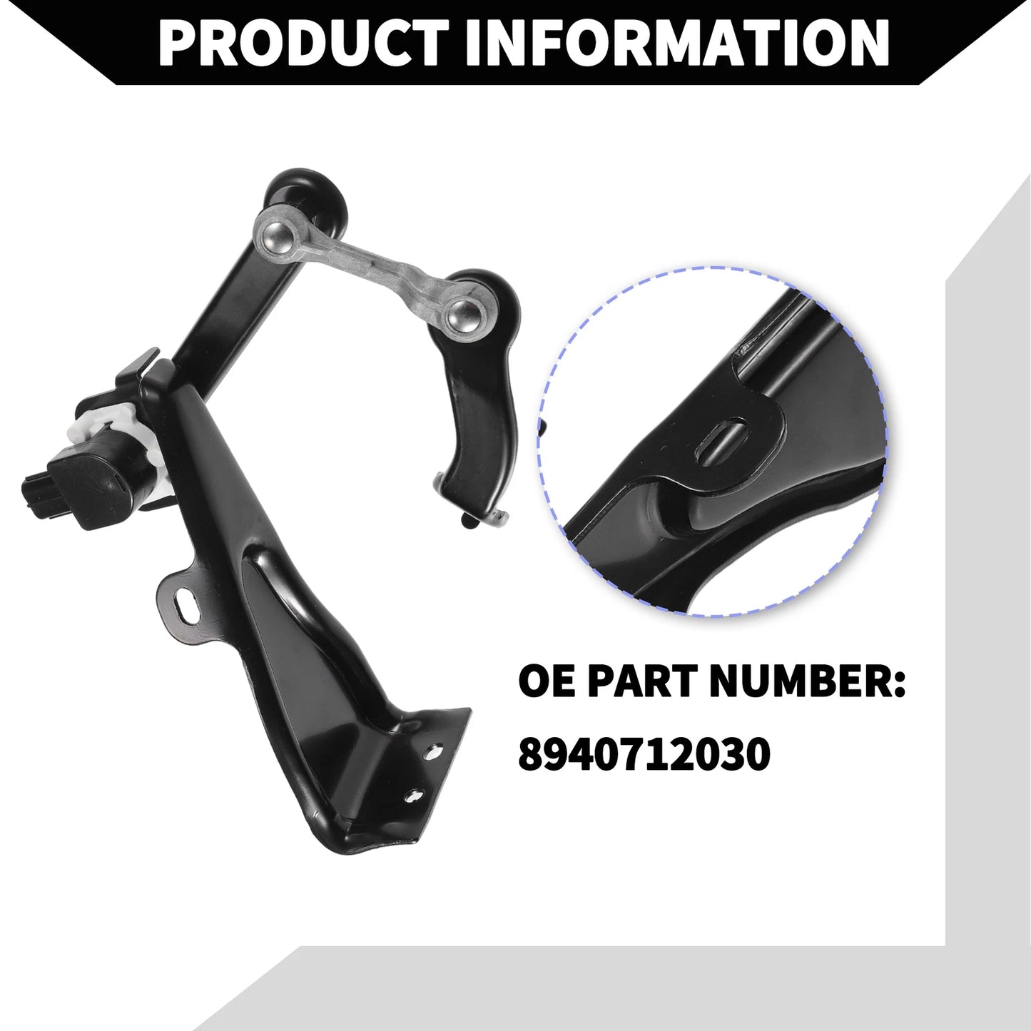 Suspension Ride Height Level Sensor for Toyota Prius (2010-2015)
