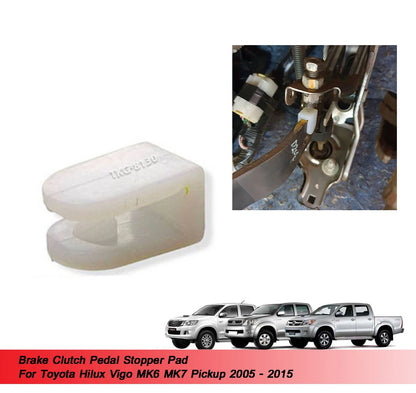 Brake Clutch Pedal Stopper Pad for Toyota Hilux MK6 MK7 (2005-2015)