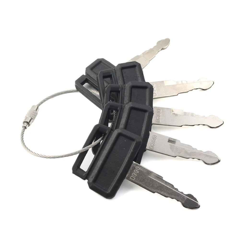 5PCS Key Metal for DAEWOO DOOSAN Excavator Heavy Equipment (2172-00218)